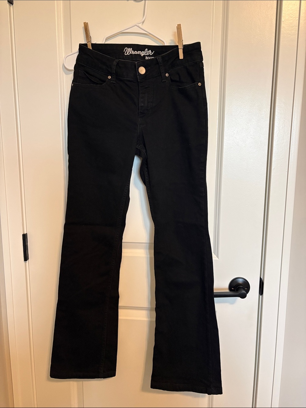 Wrangler Women's Black Boot Cut Jeans